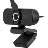 Rebel Full HD 1080p webcam met microfoon, geschikt voor online lessen, videogesprekken en vergaderingen