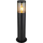 Globo Lighting Zwarte terraslamp Xeloo 50 cm