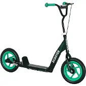 AIYAPLAY Kids Scooter-Staal, EVA-118L x 52B x 80-88H cm-Groen