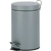 kela Monaco Pedaal Afvalemmer - 3 l - Licht Grijs -