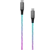 FIXED FIXDLED-CC-RA, 1,2 meter, USB-C, USB-C, Meerkleurig