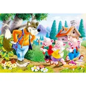 Castorland Three Little Pigs - 60 stukjes