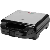 LUND OPIEKACZ 1400W 4 TOSTY ANTI-AANBAK, Broodrooster, Zilver