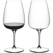 Riedel Rode Wijnglazen Grape@- Cabernet / Merlot / Cocktail - 830 ml - 2 Stuks
