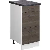 Vicco R-Line Keukenonderkast – 40 cm met laden, WB Antraciet Edel grijs