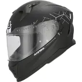 Acerbis X-Way Solid Mat Zwart Systeemhelm Maat XL