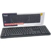 Trust Frans Azerty Draadloos Toetsenbord Ody II Zwart