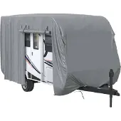 vidaXL Caravanhoes 460x250x220 cm vliesvlies grijs
