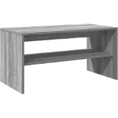vidaXL Tv-meubel 80x40x40 cm bewerkt hout grijs sonoma eikenkleurig