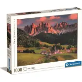 Clementoni - Puzzel - 1000 Stukjes - Magische Dolomieten - Puzzel Voor Volwassenen
