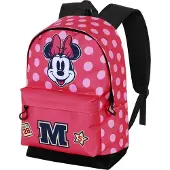 KARACTERMANIA Rugzak 'Minnie Mouse' orchidee / rood / zwart / wit