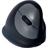 R-Go Tools R-Go HE Muis - Ergonomische - Verticaal - Medium - Draadloos - Zwart