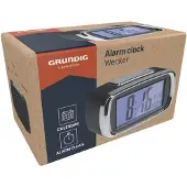 Grundig Wekker Digitaal Zwart zwart Kunststof Wekker