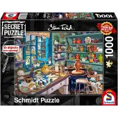Schmidt - Legpuzzel - Kunstenaarsatelier - Steve Read - 1000 stukjes - Volwassenen - vanaf 12 jaar
