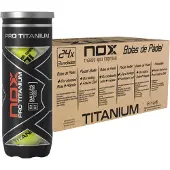 NOX Pro Titanium Padel Ballen