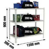 Simonclick Maderclick Megaplus 3/300 900 Metaalplank 900x1200x300 Mm