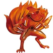 Banpresto Naruto Shippuden Figuur, Kurama Versie B, 15 cm - Verzamelobject