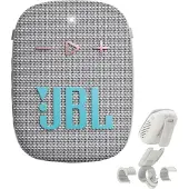 JBL Wind 3S - Draagbare Mini Bluetooth Speaker - Waterdicht - met gratis Handlebar-mount - Grijs