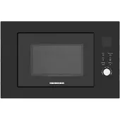 Heinner Inbouw Magnetron 23L – 800W Magnetron – Grill 1000 W –5 Vermogensstanden – LED Display – Kinderslot –Timer – Zwart