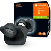 Ledvance LED Wandlamp Endura Stijl Hemisphere Donker Grijs 6W 450lm - 830 Warm Wit