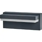 Osram Wandlamp buiten ENDURA STYLE ROBUST, alu / grijs / zink, Aluminium, Modern, Wandlamp buiten