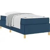 vidaXL Bedframe Blauw 80 x 200 cm Stof