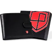 Peterson MR-11L-CN - Lederen Heren Portemonnee - RFID Protect - Zwart