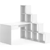 Vicco Sarah Hoekbureau – 139 x 142.4 cm Wit