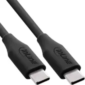 InLine 35892, 2 meter, USB-C, USB-C, USB 2.0, 0,48 Gbit/s, zwart