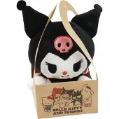 Joy toy (IT) Sanrio Knuffel Figure Kuromi 14 cm Knuffeles