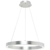 Zumaline Discue Line CARLO LED Plaphonmp - Modern Zilver (Ø40cm)