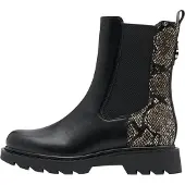 Tamaris Chelsea boots beige / zwart