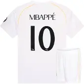 Real Madrid 25/26 Mbappe Home Set Wit 12 Years Jongens,Meisjes