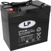 Landport LP12-60 VRLA AGM Loodaccu (12V, 55 Ah, T6 terminal)