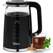 Zilan Digitale Waterkoker 1.7L met Temperatuurregeling – Dubbelwandig – Zwart – ZLN7859