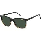 Carrera 367/S BLACK HORN/GREEN 55/17/145 Herrenbrillen Zonnebrillen