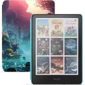 Amazon Kindle Colorsoft Kids (1e generatie)-2025 Fantasierivier Fantasy River, 16 GB, met kleurendisplay en frontverlichting met instelbare kleurtemperatuur