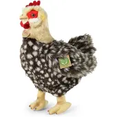 Rappa ECO knuffel hen met ei 33 cm - realistische knuffel van recyclede PET flessen