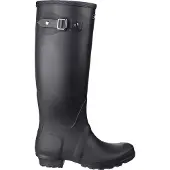 Cotswold Sandringham Buckle-Up Womens Wellington Boots (Zwart)