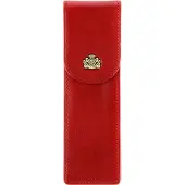 WITTCHEN Arizona - Lederen Pennendoosje - Rood - Compact - Calfskin
