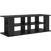 vidaXL TV-stand 96 x 35 x 33,5 cm Zwart Eiken