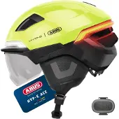 ABUS smart helm Hyp-E Ace signal yellow S 51-55cm