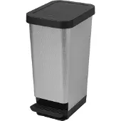 Cep pedaalemmer ROSSIGNOL, 45 liter, grijs