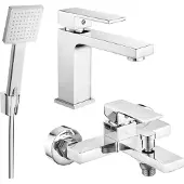 Mexen Uno R45 badset, chroom - 71403R45-00
