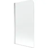 Mexen Felix badwand 1-vleugelig 75 x 140 , transparant, chroom - 890-075-001-01-00