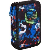 CoolPack Trui Pennenbak Dubbel Voetbal Blauw Met Wooling