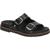 Pikolinos Dames Aitana Leren Sandalen zwart (39), Leer, 1 tot 3 cm, Geen, Casual W7Z-0939