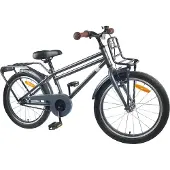 vidaXL Kinderfiets 22 Inch voor 7-12 jaar oud Donkergrijs
