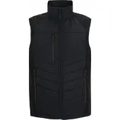 Regatta Heren Gilet met volledige rits (Zwart/Ash)