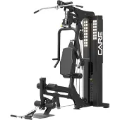 Care GYM CENTER - Professioneel multifunctioneel krachtstation - Maximale belasting 91 kg - Stalen frame - Veelzijdige oefeningen voor gebruik in de sportschool of thuis